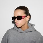 Rectangular frame sunglasses - Image 3